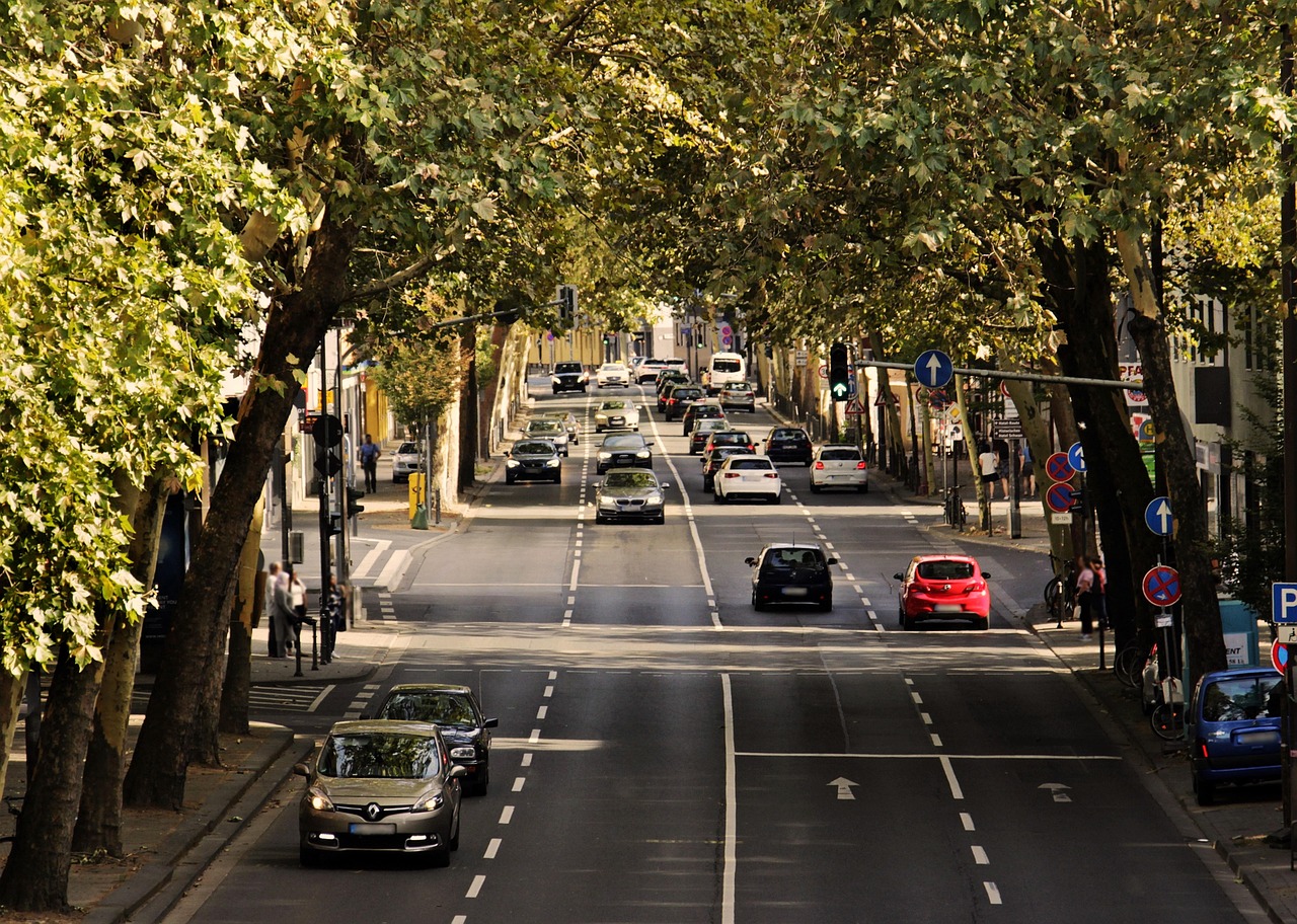 traffic voiture en ville