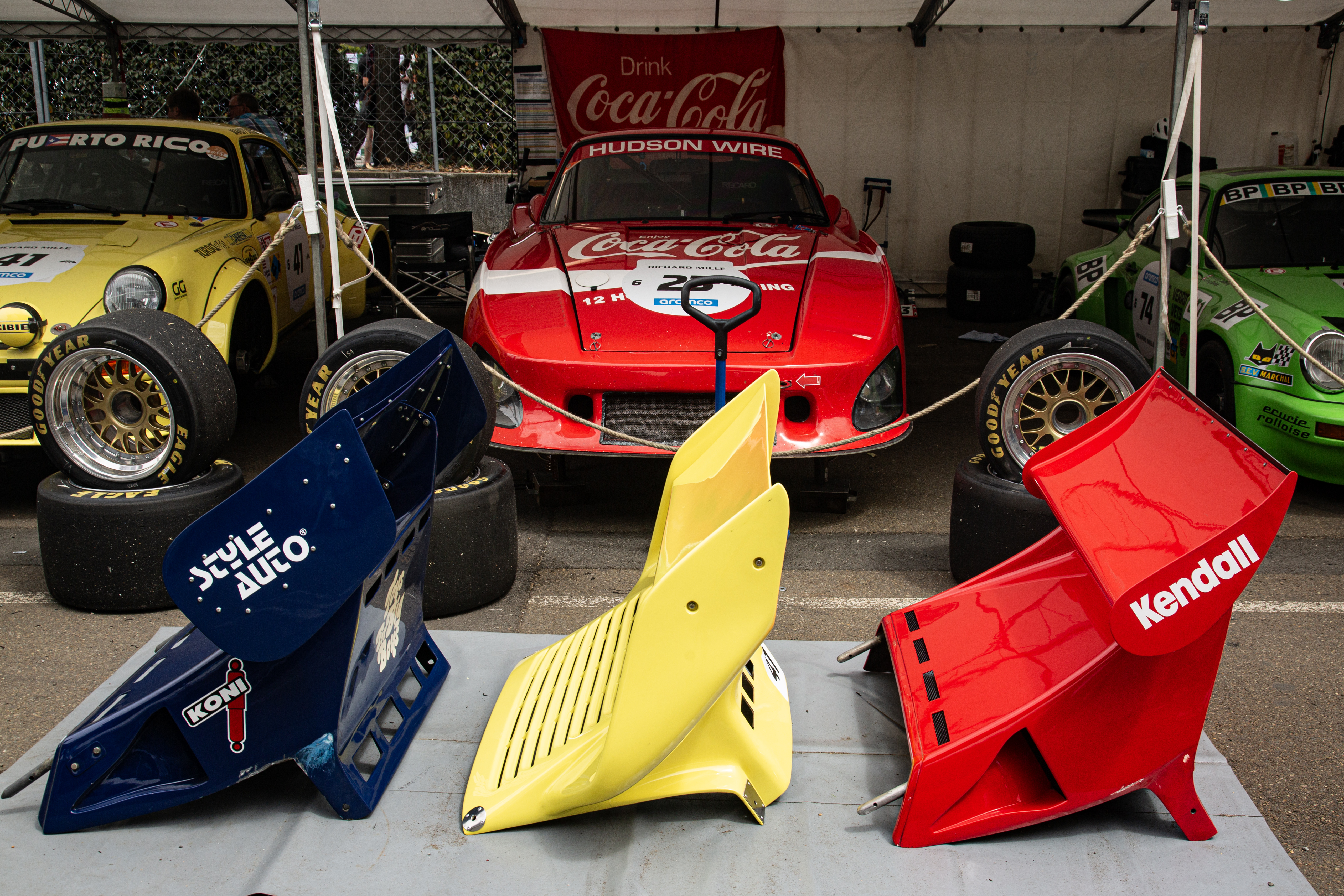 Porsche 934 et 935 et ailerons