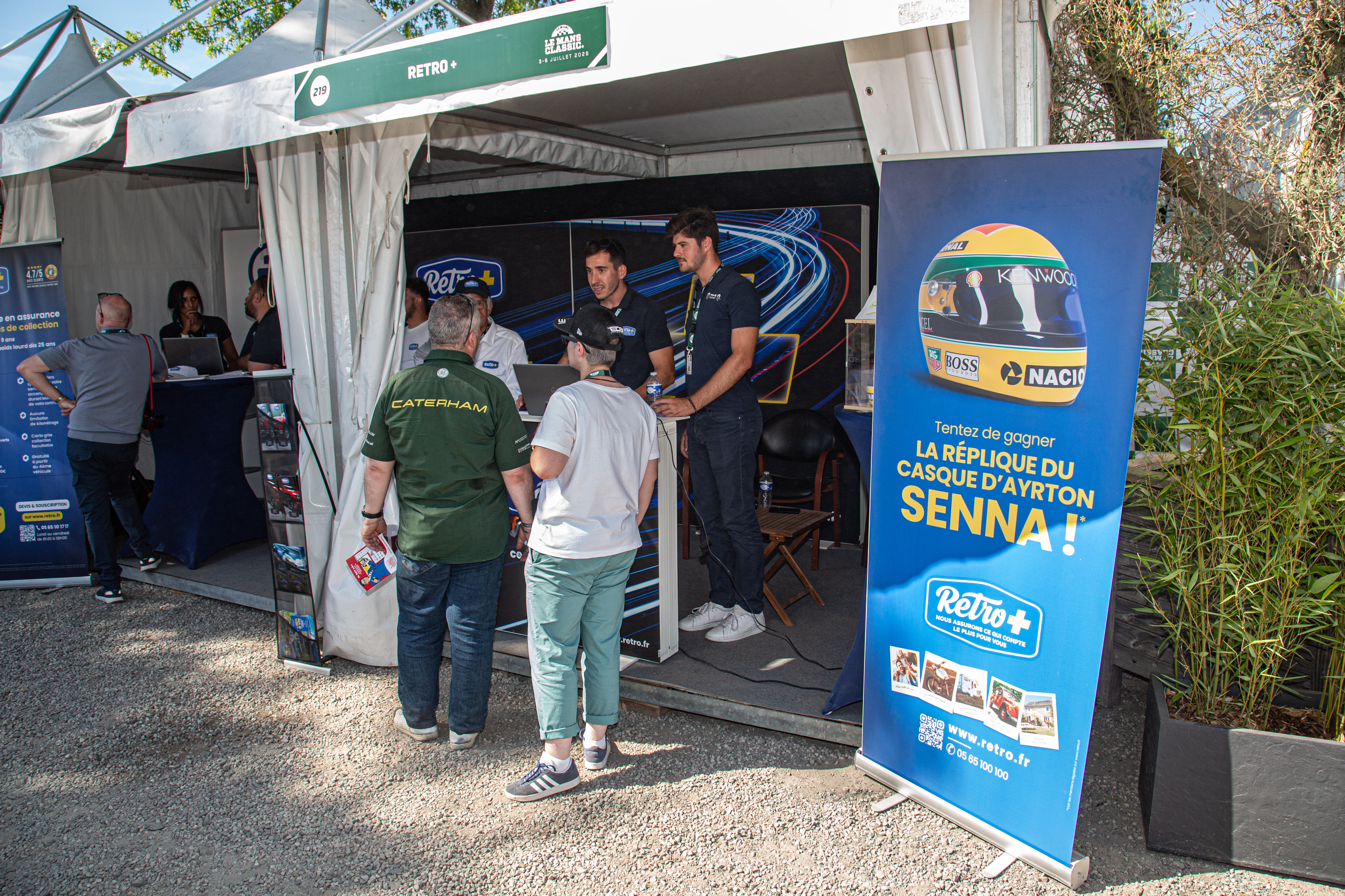 Stand Rétro+ au Mans Classic 2025
