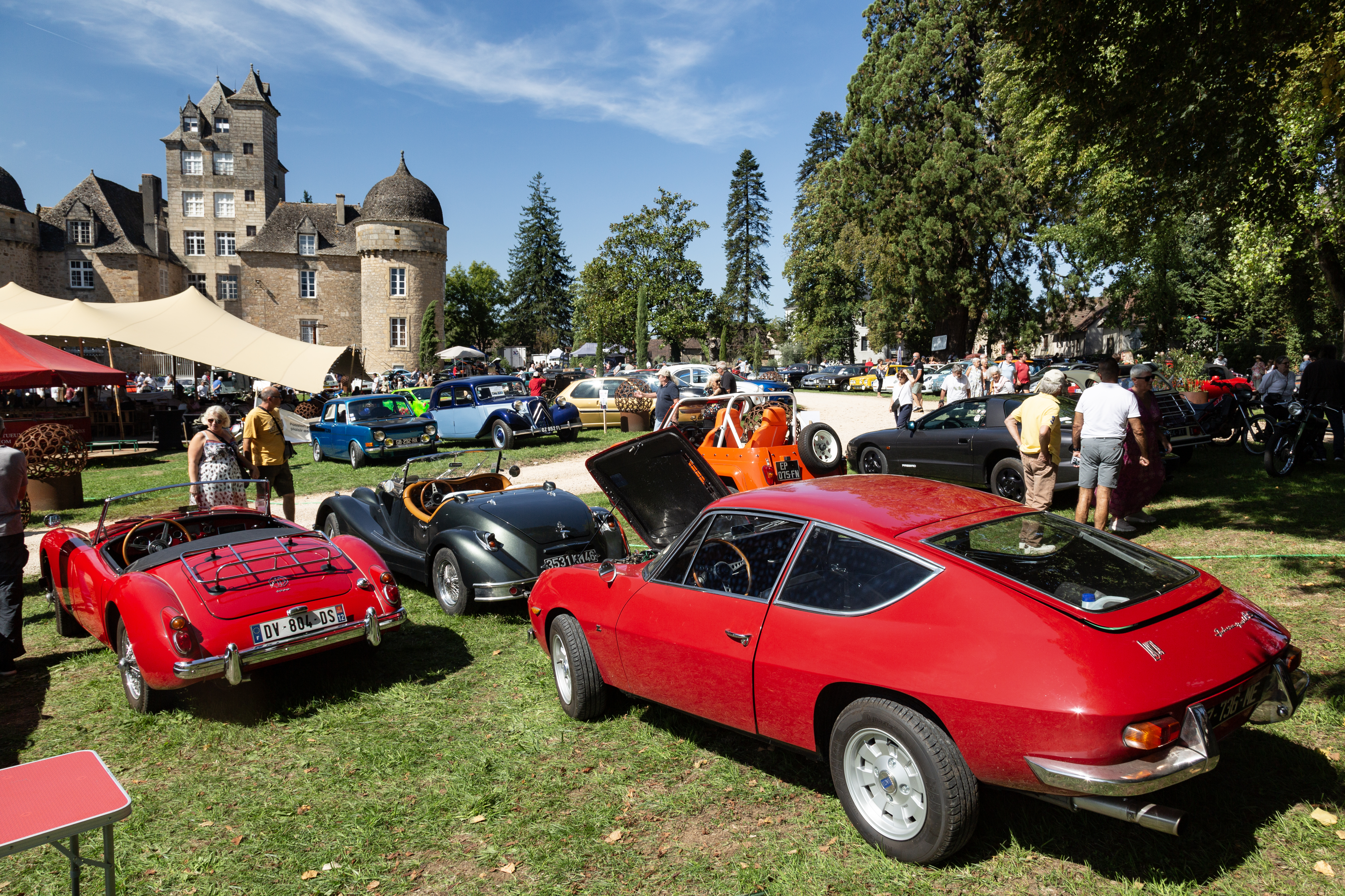 Aynac motor festival exposition des véhicules
