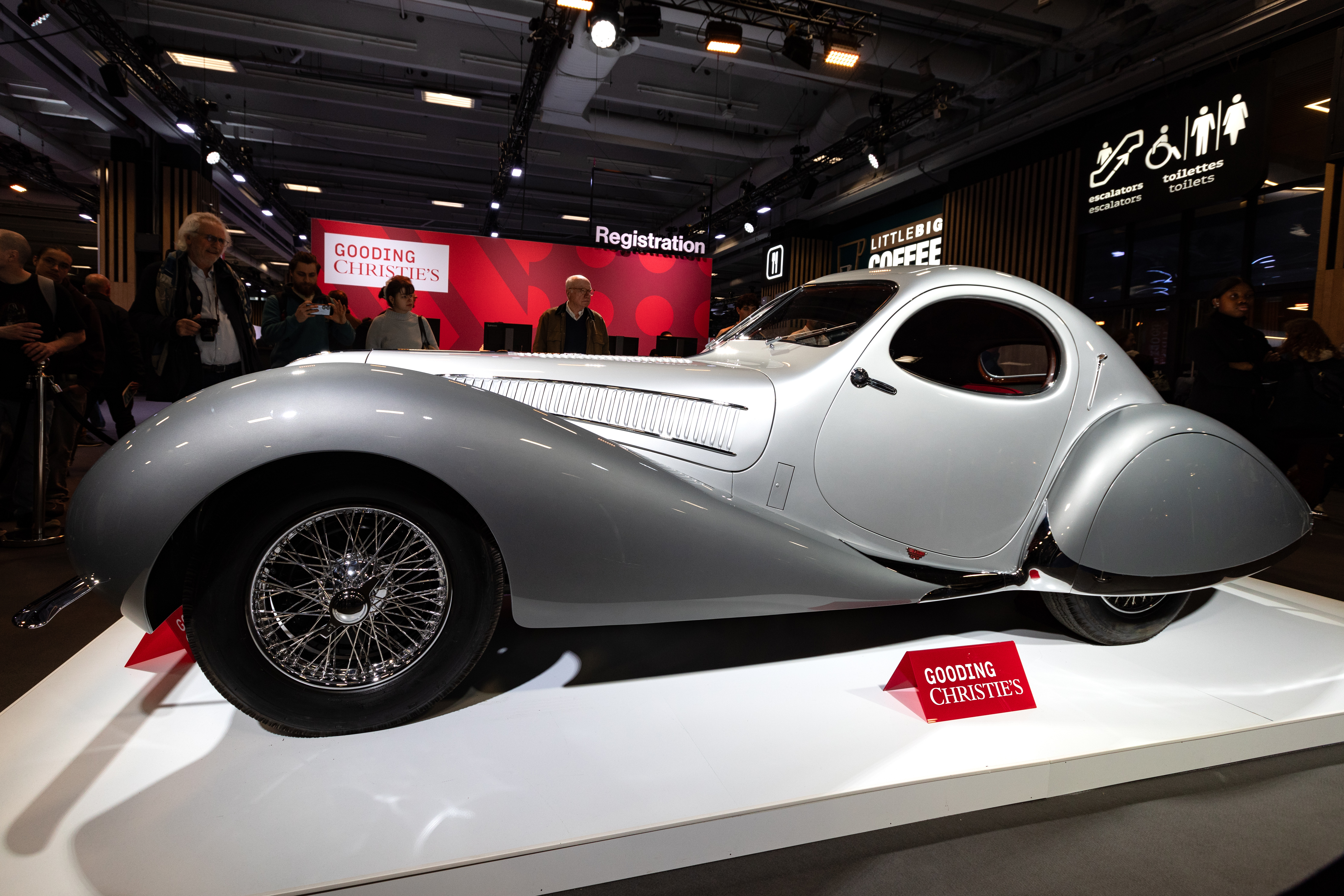 la Talbot Lago T150-SS « goutte d’eau »