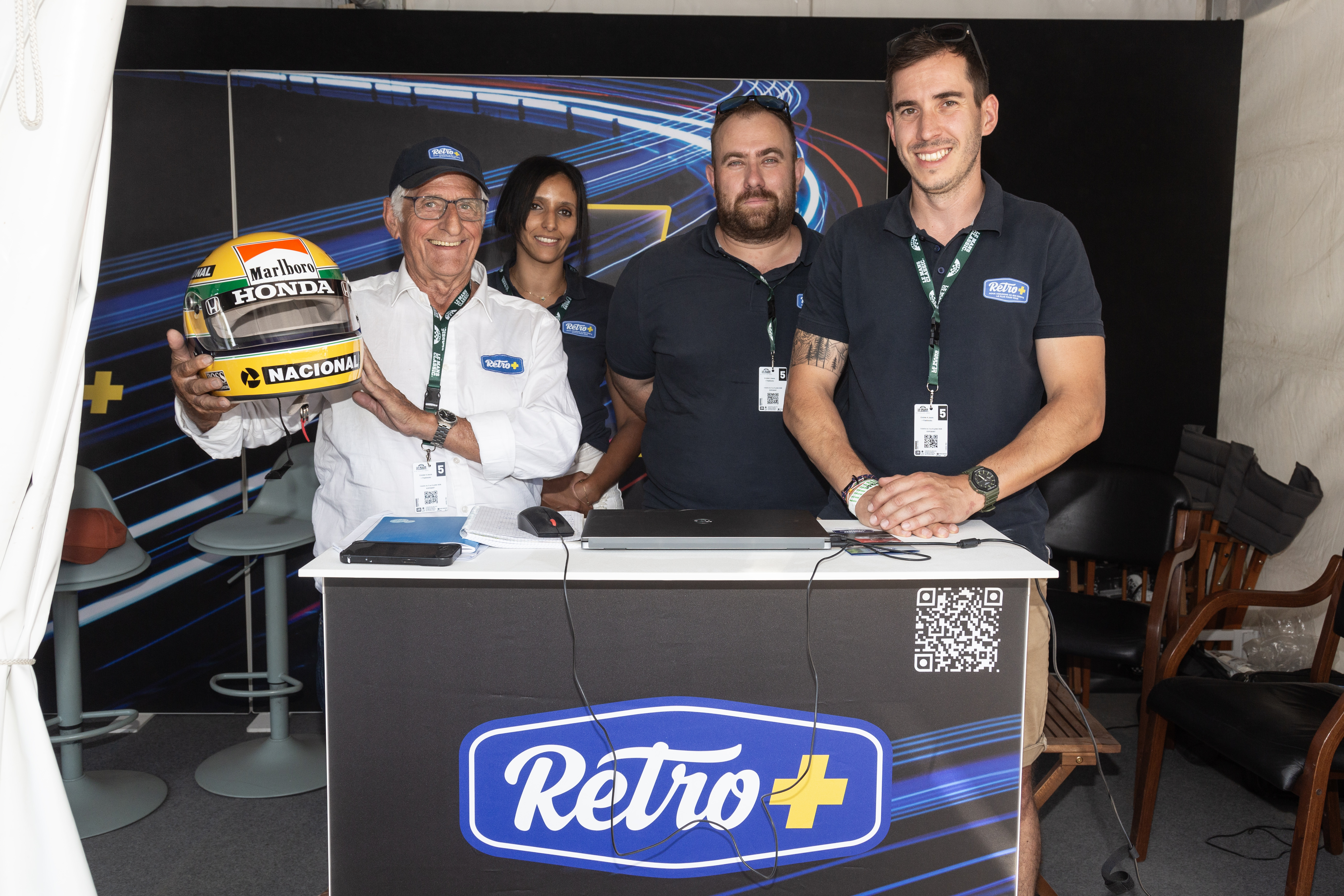 Equipe Retro+ avec Roland Therond