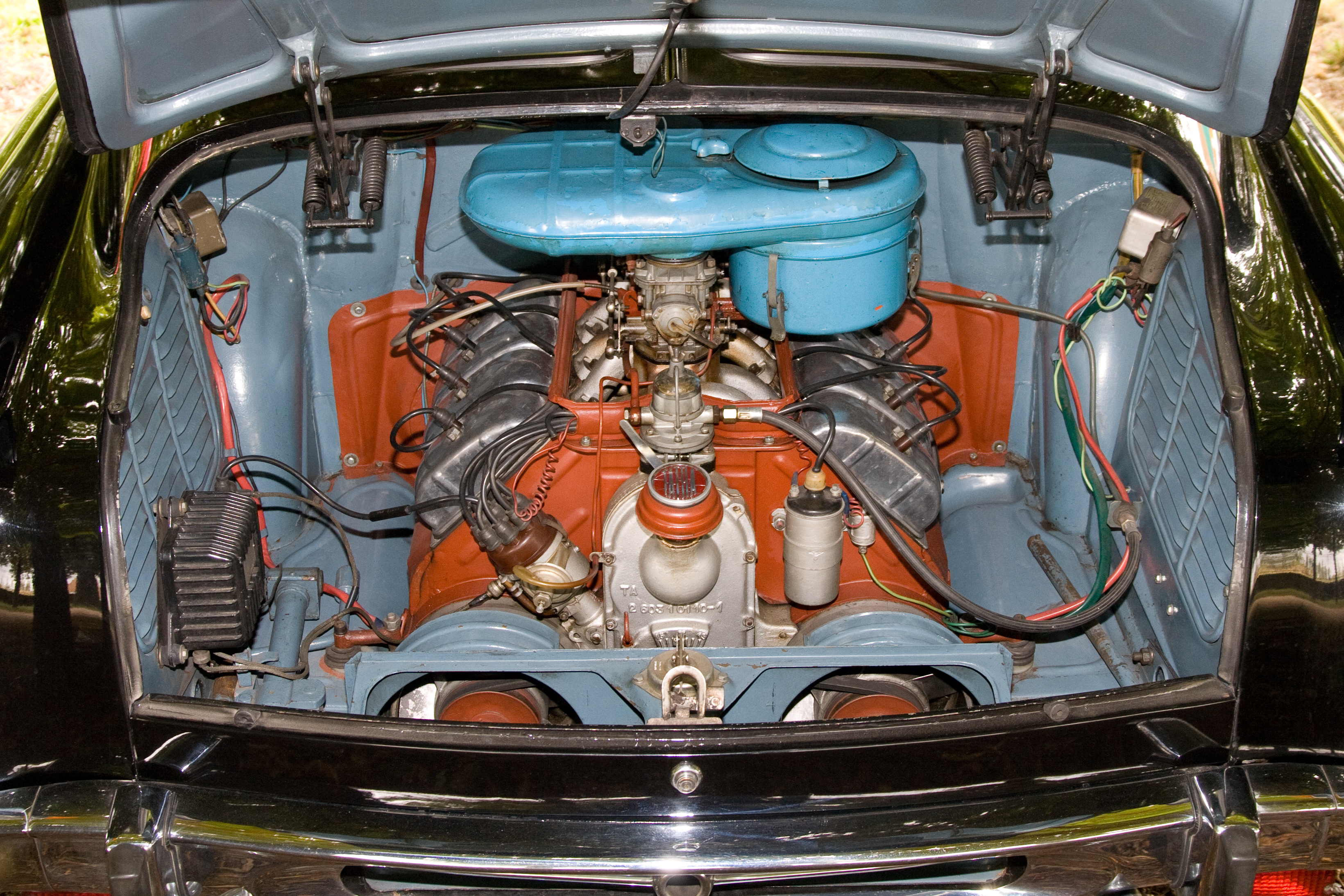 refroidissement a air V8 Tatra