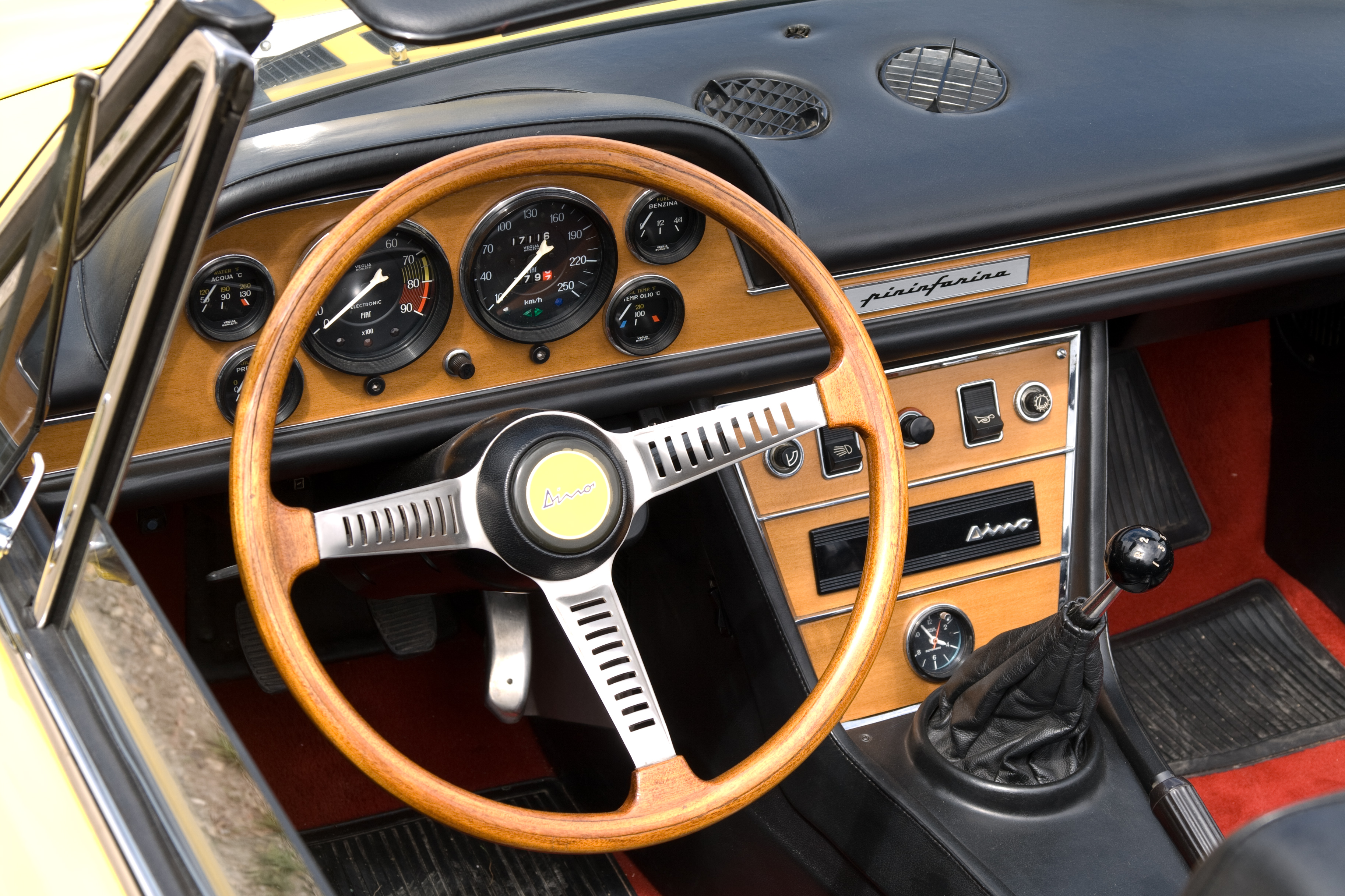 jauge de temperature cabriolet Dino