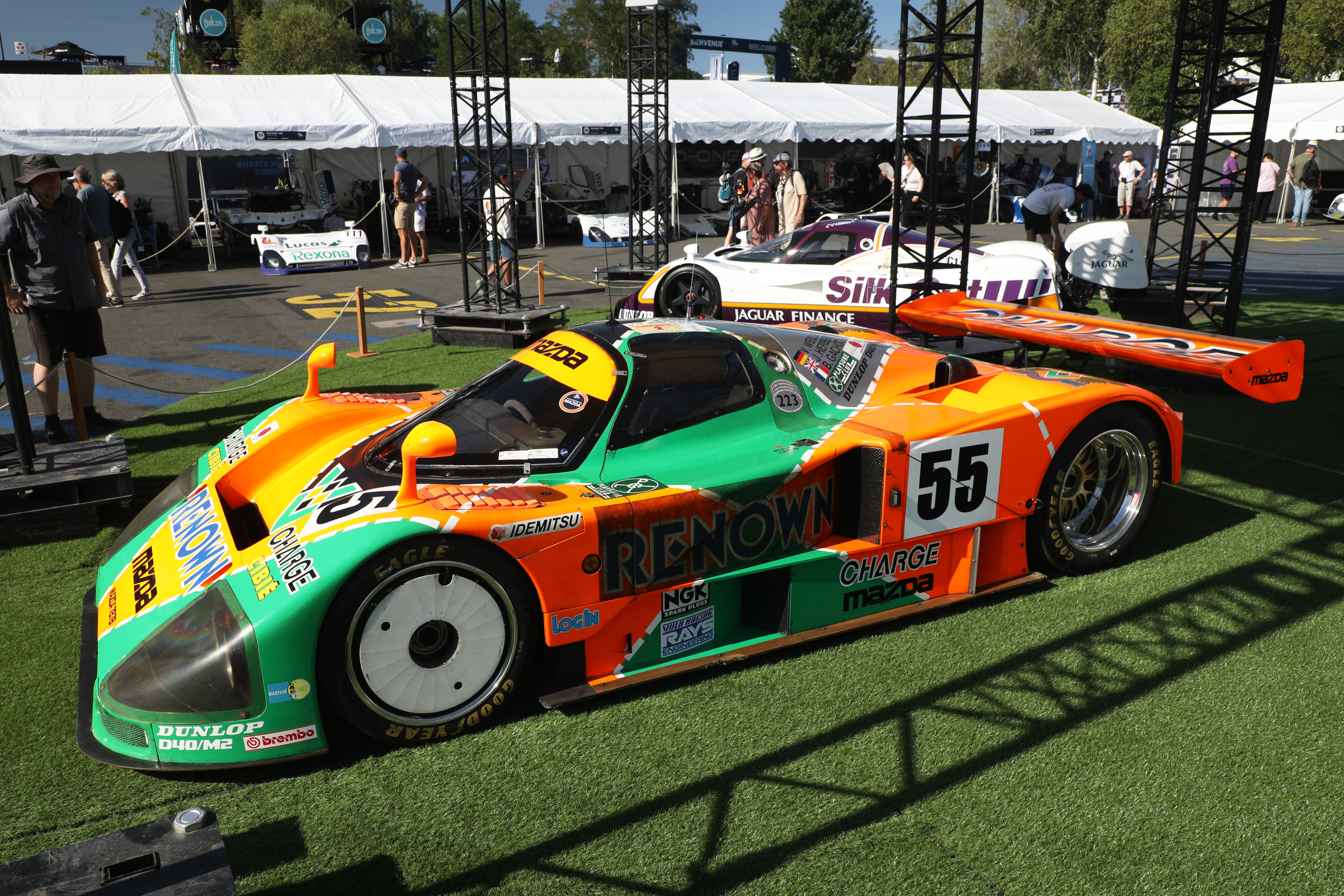 Mazda 787B victorieuse aux 24 Heures du Mans 1991