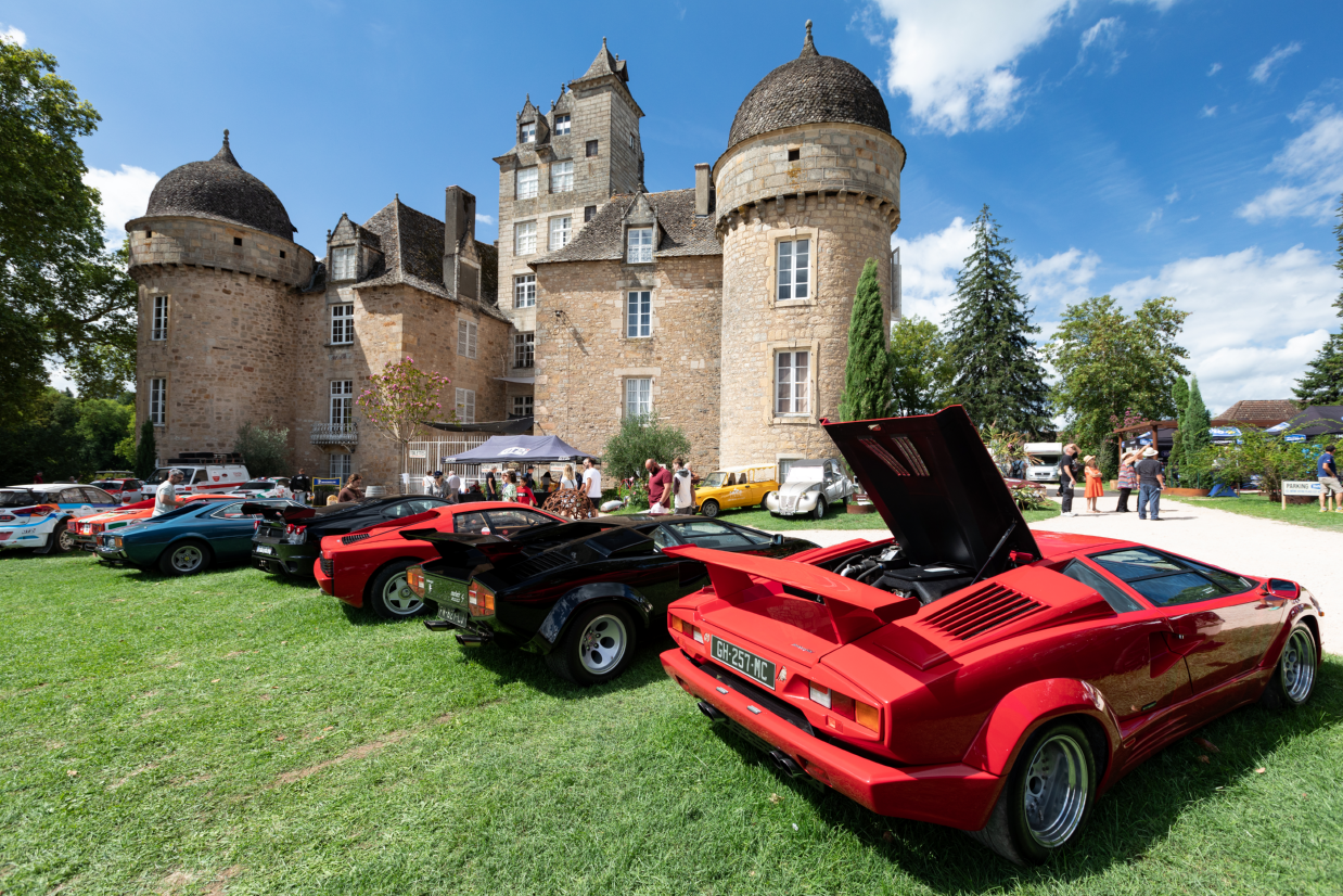deux Lamborghini Countach